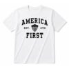 America First America First Crucifix T-Shirt
