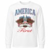America First America First Vintage Eagle T-Shirt 2