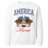 America First America First Vintage Eagle T-Shirt 3