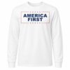 America First America First White T-Shirt 2