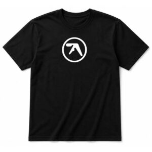 Aphex Twin Logo Black T-Shirt