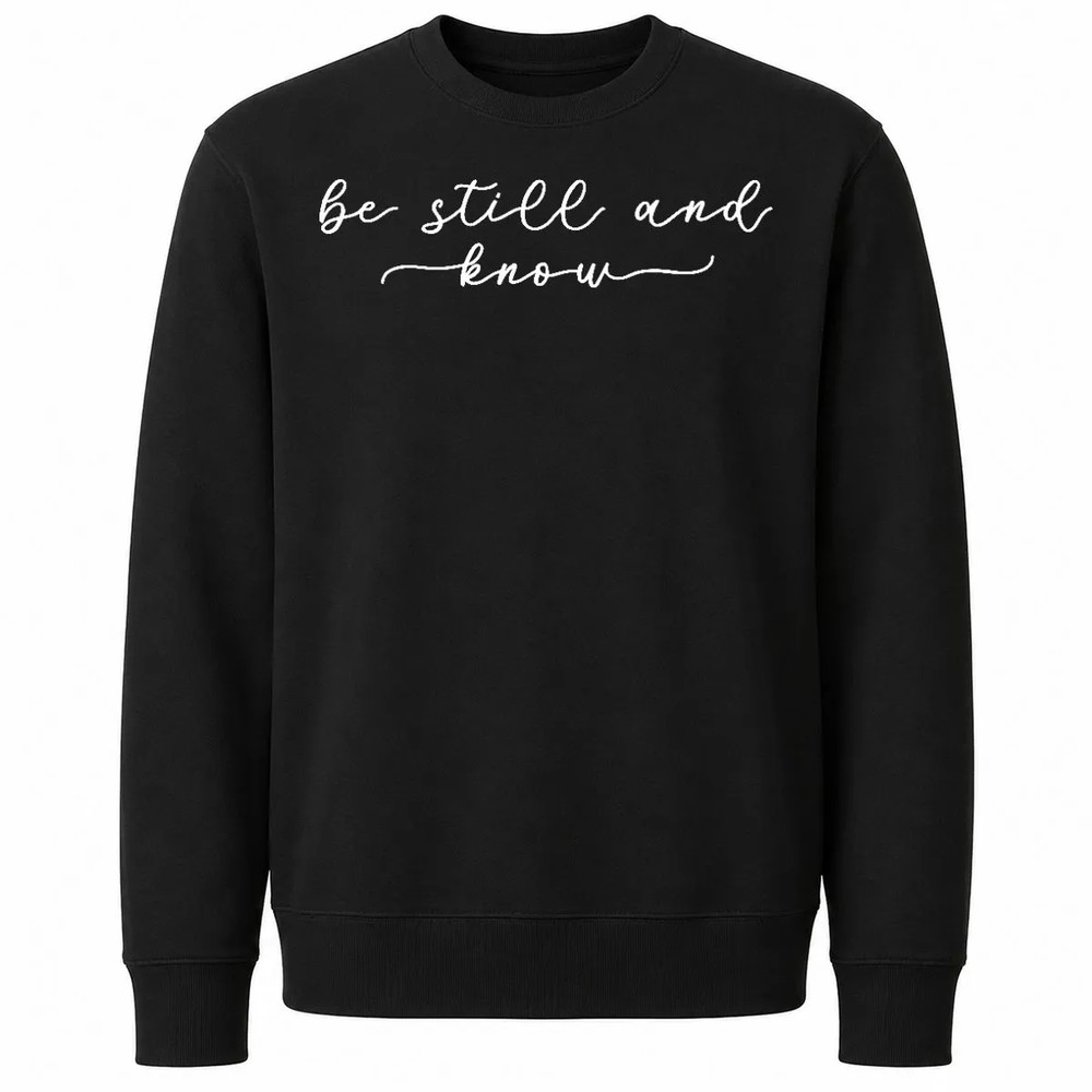 Arms Family Homestead Be Still And Know Navy T-Shirt Arms Family Homestead Be Still And Know Navy T-Shirt
