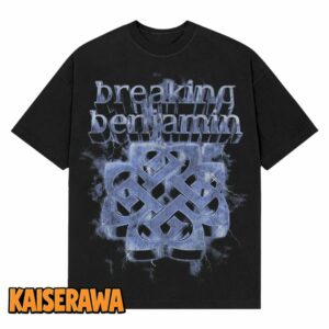 Breaking Benjamin Merch Electric Black T-Shirt