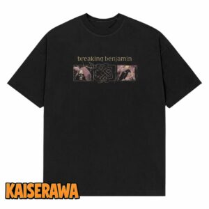 Breaking Benjamin Merch Skeleton Black T-Shirt