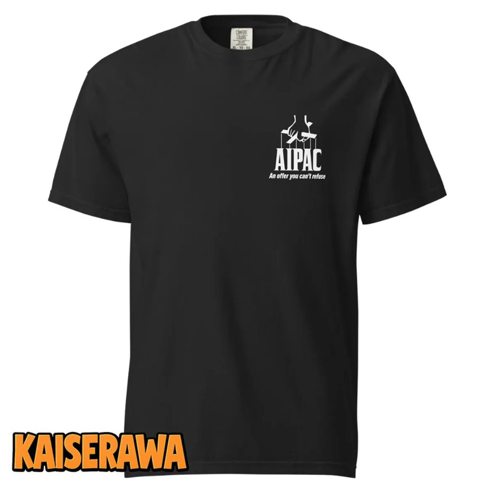 Tucker Carlson Merch Aipac Black T-Shirt Tucker Carlson Merch Aipac Black T-Shirt