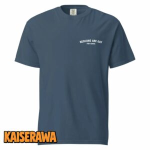 Tucker Carlson Merch Neocons Are Gay Vintage Blue T-Shirt