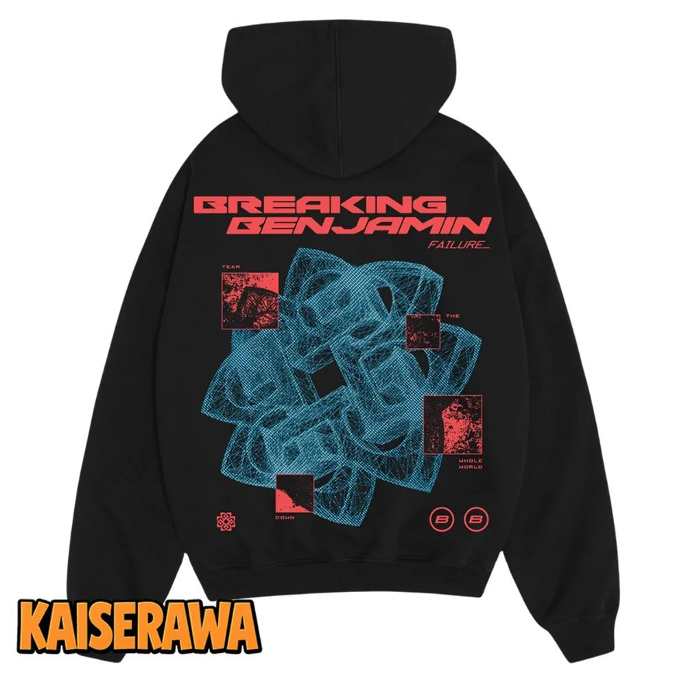 Breaking Benjamin Merch Failure Hoodie Breaking Benjamin Merch Failure Hoodie