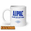Tucker Carlson Merch Aipac Mug -Blue 1