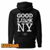 Tucker Carlson Merch NY Commie Black Hoodie 1