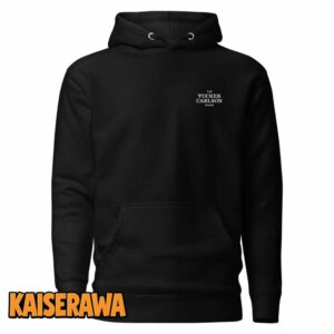 Tucker Carlson Merch Tucker’s Response Black Hoodie