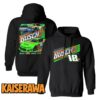 Brexton Busch Merch 18B Late Model Black 2-Spot T-Shirt