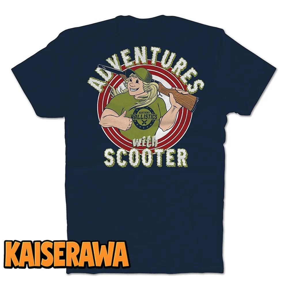 Kentucky Ballistics Merch Adventures With Scooter T-Shirt Kentucky Ballistics Merch Adventures With Scooter T-Shirt