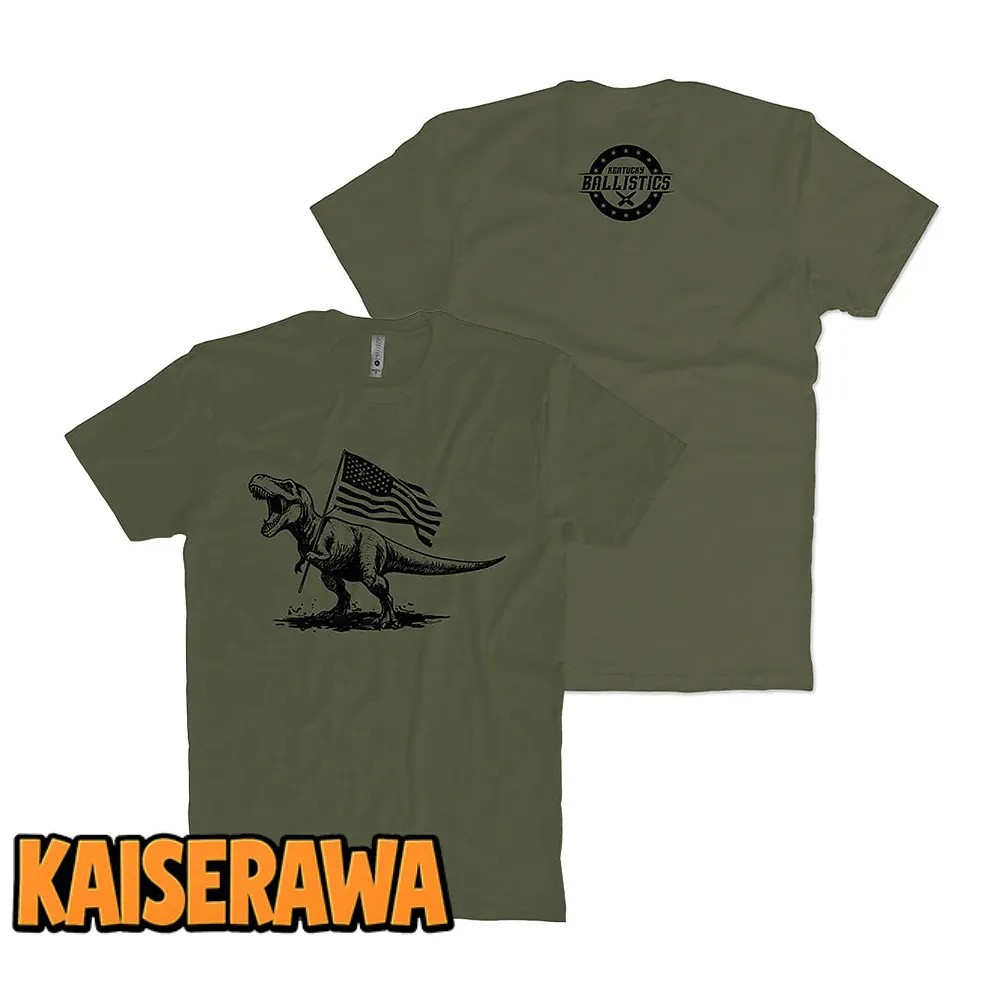 Kentucky Ballistics Merch American T-Rex T-Shirt Kentucky Ballistics Merch American T-Rex T-Shirt