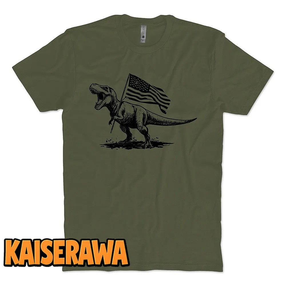 Kentucky Ballistics Merch American T-Rex T-Shirt Kentucky Ballistics Merch American T-Rex T-Shirt