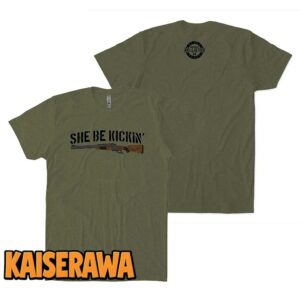 Kentucky Ballistics Merch She Be Kicking T-Shirt