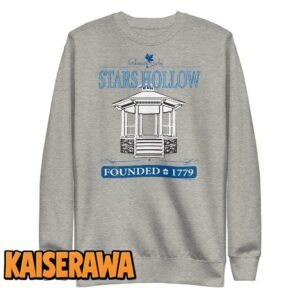 Gilmore Girls Merch Stars Hollow Sweatshirt – Sport Grey