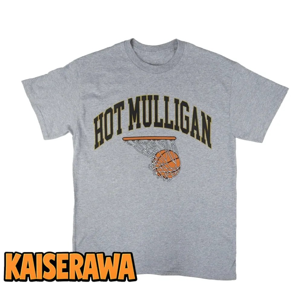 Hot Mulligan Merch Basketball T-Shirt Hot Mulligan Merch Basketball T-Shirt