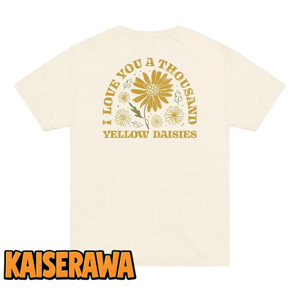 Gilmore Girls Merch A Thousand Yellow Daisies T-Shirt Gilmore Girls Merch A Thousand Yellow Daisies T-Shirt