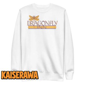 Gilmore Girls Merch Dragonfly Inn Sweatshirt – White