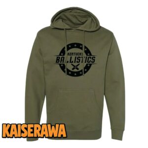 Kentucky Ballistics Merch KB Logo Hoodie – Military Green