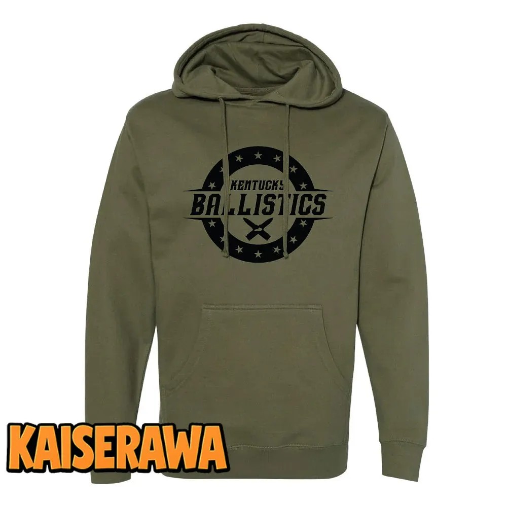 Kentucky Ballistics Merch KB Logo Hoodie – Military Green Kentucky Ballistics Merch KB Logo Hoodie – Military Green