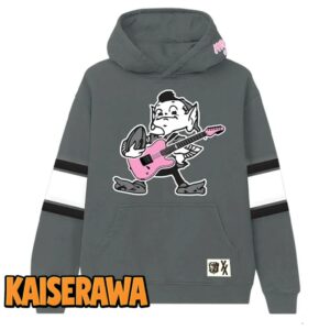 MGK Merch x Cleveland Browns Grey Machine Gun Kelly Hoodie