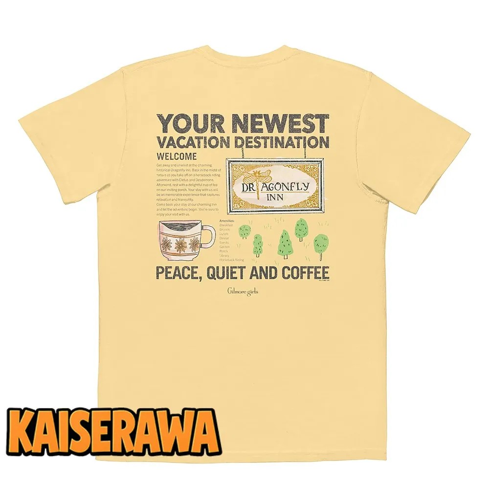 Gilmore Girls Merch Dragonfly Inn Mashup T-Shirt Gilmore Girls Merch Dragonfly Inn Mashup T-Shirt