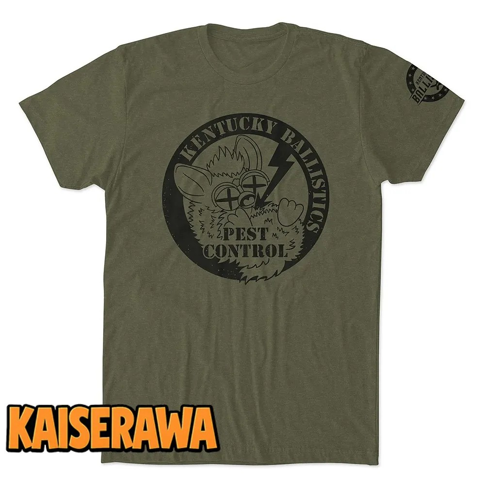 Kentucky Ballistics Merch KB Pest Control T-Shirt – Military Green Kentucky Ballistics Merch KB Pest Control T-Shirt – Military Green