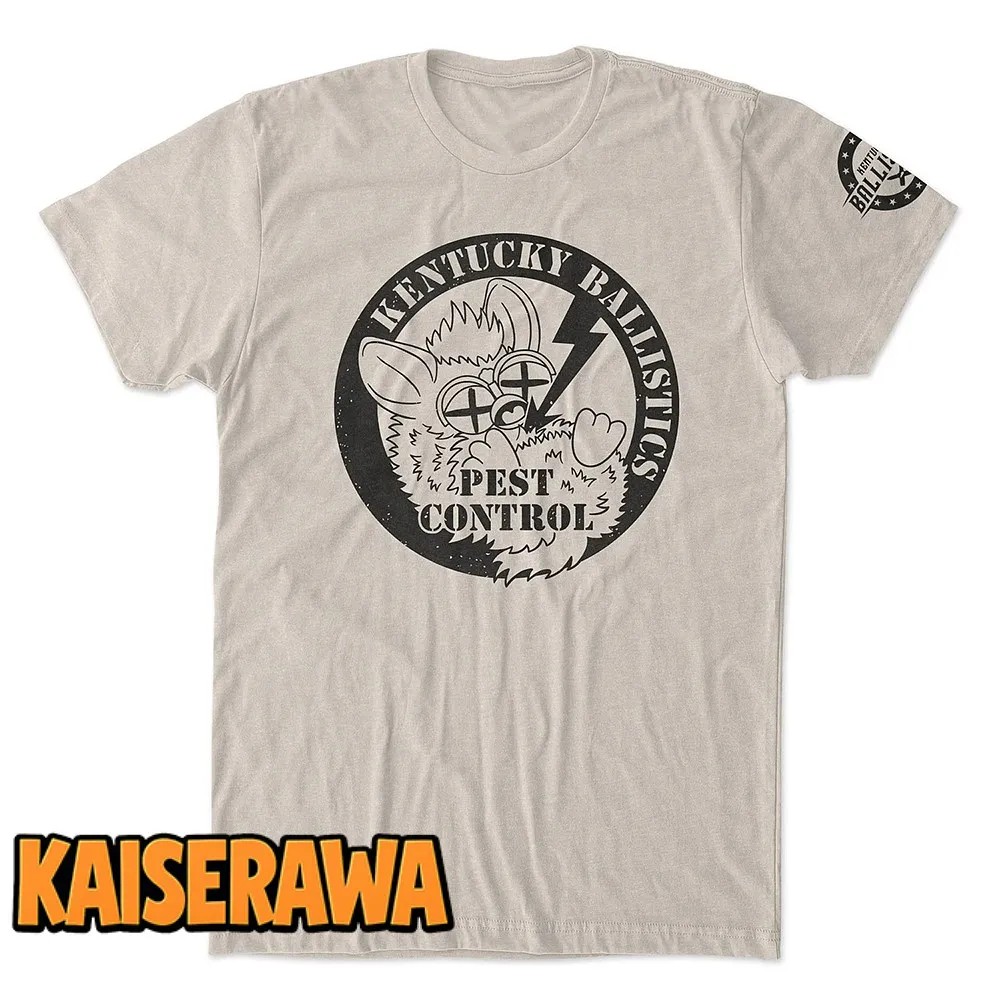 Kentucky Ballistics Merch KB Pest Control T-Shirt – Sand Kentucky Ballistics Merch KB Pest Control T-Shirt – Sand