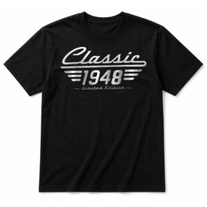 Classic 1948 Vintage Car Birthday T-Shirt