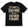 Fatherhood is Kingdom Work Funny Bigfoot Fishing Christian T-Shirt