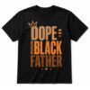 Fathers Day El Papa Mas Chingon Spanish Mexican Black T-Shirt