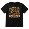I’ll Be in The Backyard Cigar and Bourbon Vintage USA Flag Black T-Shirt I’ll Be in The Backyard Cigar and Bourbon Vintage USA Flag Black T-Shirt