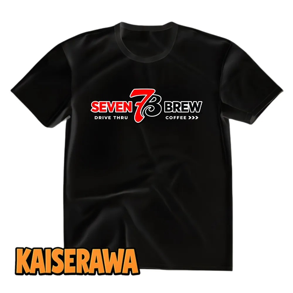 7 Brew Merch Seven 7 Brew Drive Thru Coffee T-Shirt 7 Brew Merch Seven 7 Brew Drive Thru Coffee T-Shirt