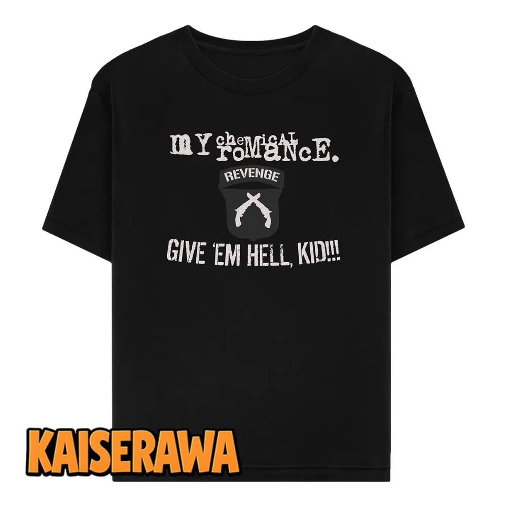 My Chemical Romance Merch Give Em Hell T-Shirt My Chemical Romance Merch Give Em Hell T-Shirt