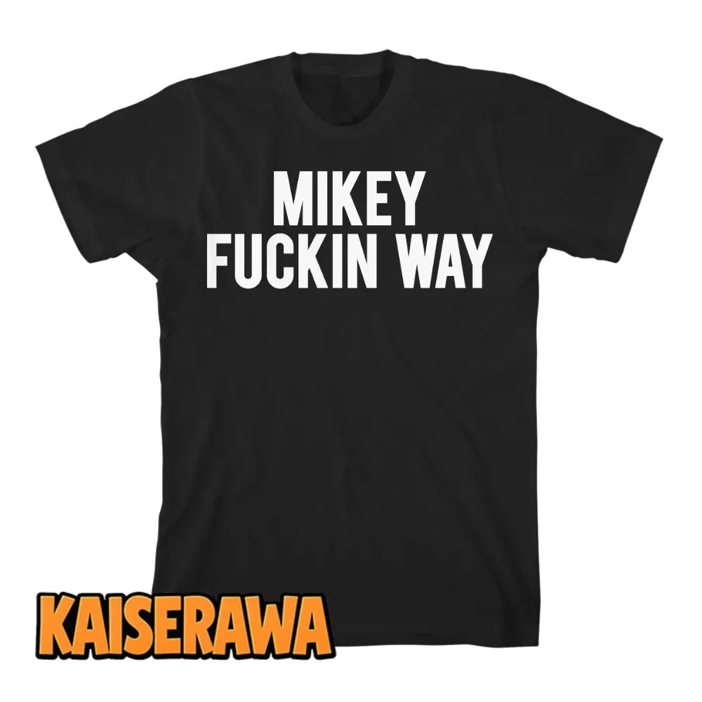 My Chemical Romance Merch Mikey Fuckin Way T-Shirt My Chemical Romance Merch Mikey Fuckin Way T-Shirt