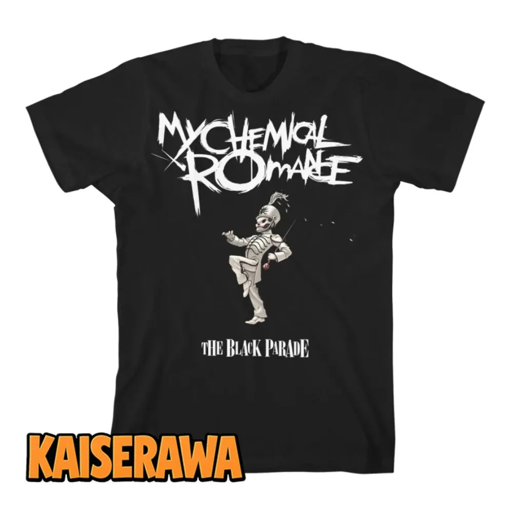 My Chemical Romance Merch The Black Parade Cover T-Shirt My Chemical Romance Merch The Black Parade Cover T-Shirt