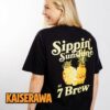 7 Brew Merch Under the Sun T-Shirt - Pineapple 1