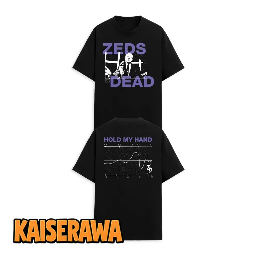 Zeds Dead Merch Hold My Hand T-Shirt Zeds Dead Merch Hold My Hand T-Shirt