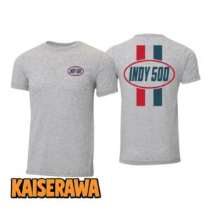 Indy 500 Merch Circle And Stripes T-Shirt