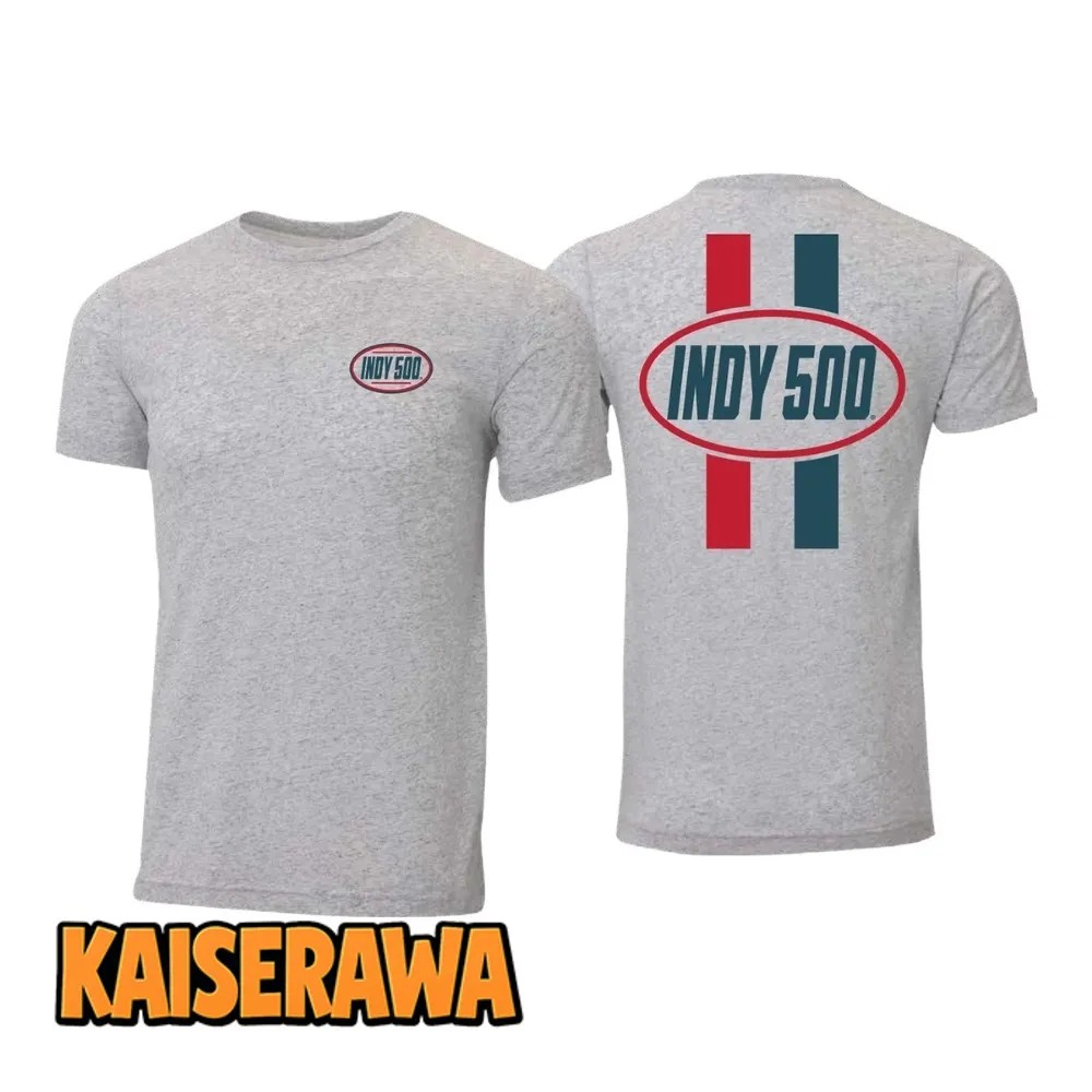 Indy 500 Merch Circle And Stripes T-Shirt Indy 500 Merch Circle And Stripes T-Shirt