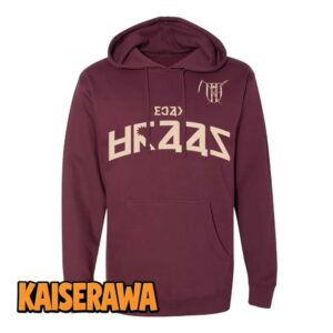 My Chemical Romance Merch Draag National Team Hoodie – Maroon