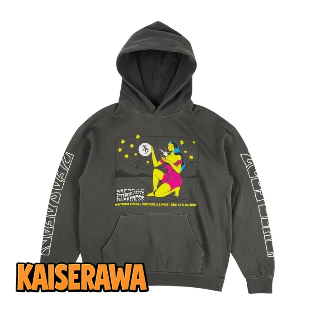 Zeds Dead Merch Chicago Arena Of Intergalactic Happiness Hoodie Zeds Dead Merch Chicago Arena Of Intergalactic Happiness Hoodie