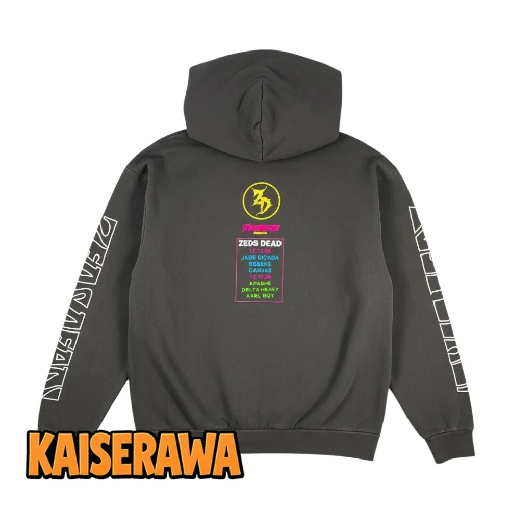 Zeds Dead Merch Chicago Arena Of Intergalactic Happiness Hoodie Zeds Dead Merch Chicago Arena Of Intergalactic Happiness Hoodie