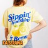 7 Brew Merch Under the Sun T-Shirt - Lemon 1