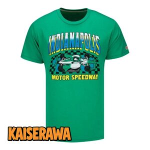 Indy 500 Merch Motor Speedway Neon T-Shirt
