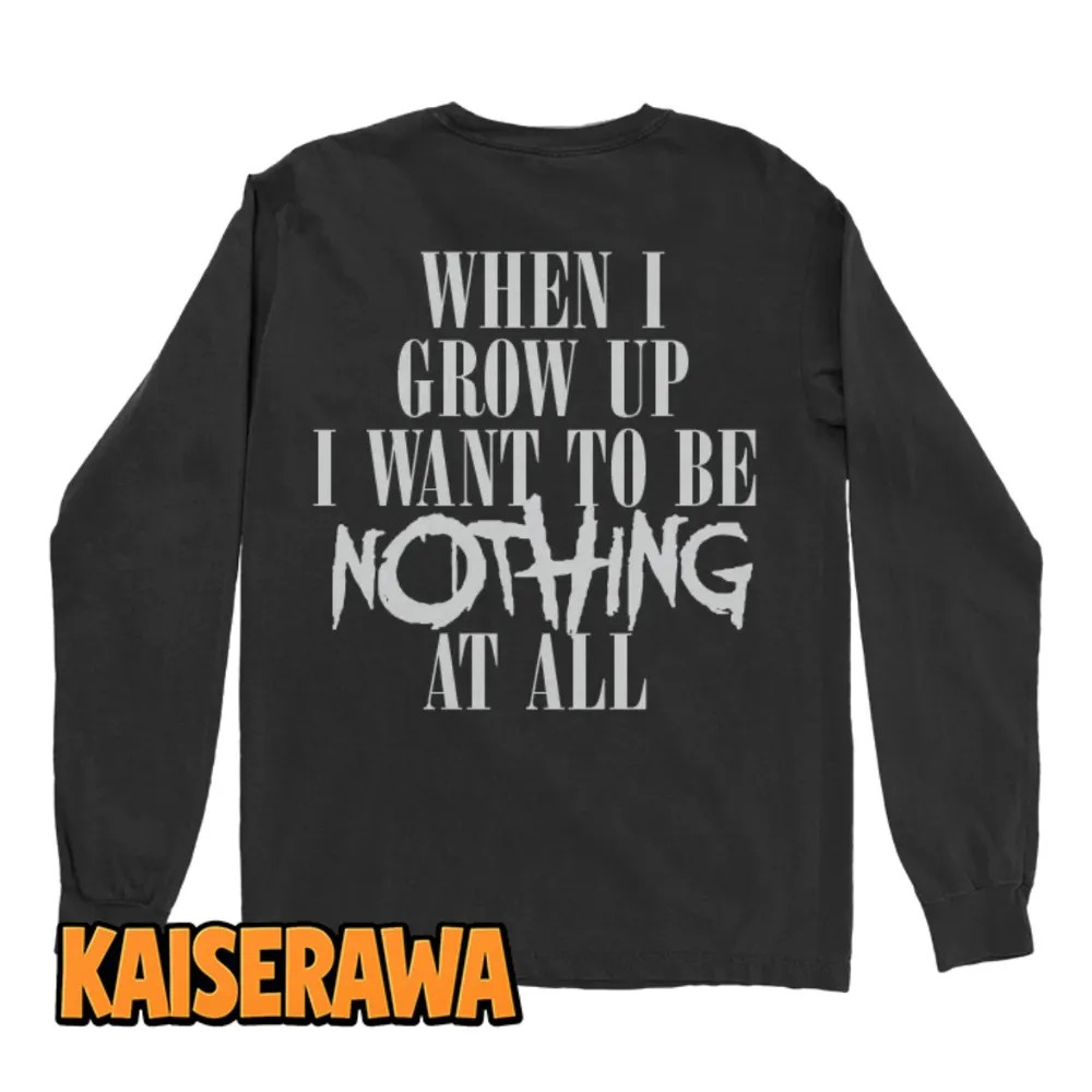 My Chemical Romance Merch Nothing Long Sleeve My Chemical Romance Merch Nothing Long Sleeve