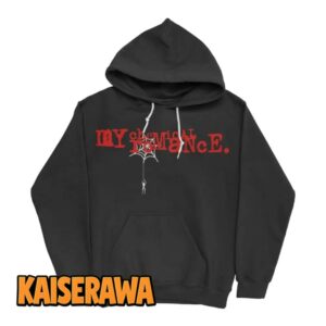 My Chemical Romance Merch TYFTV Spiderweb Hoodie