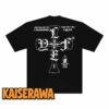 Yeat Merch A Dangerous Lyfe Cross T-Shirt - Black 1