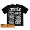 Yeat Merch CPFM Lyfestyle Tracklist Tee 1